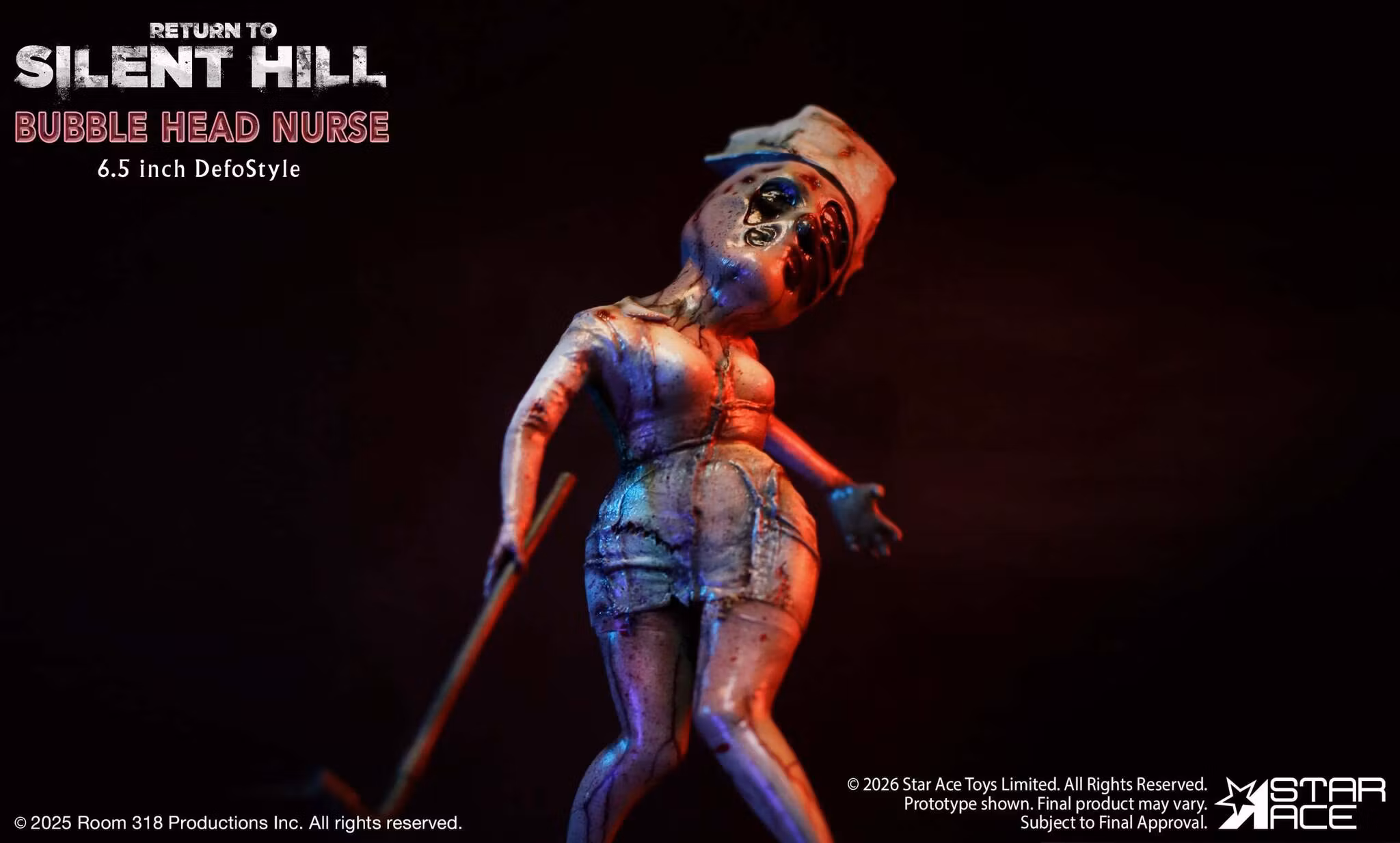 Return to Silent Hill DefoStyle Bubble Head Nurse Figure