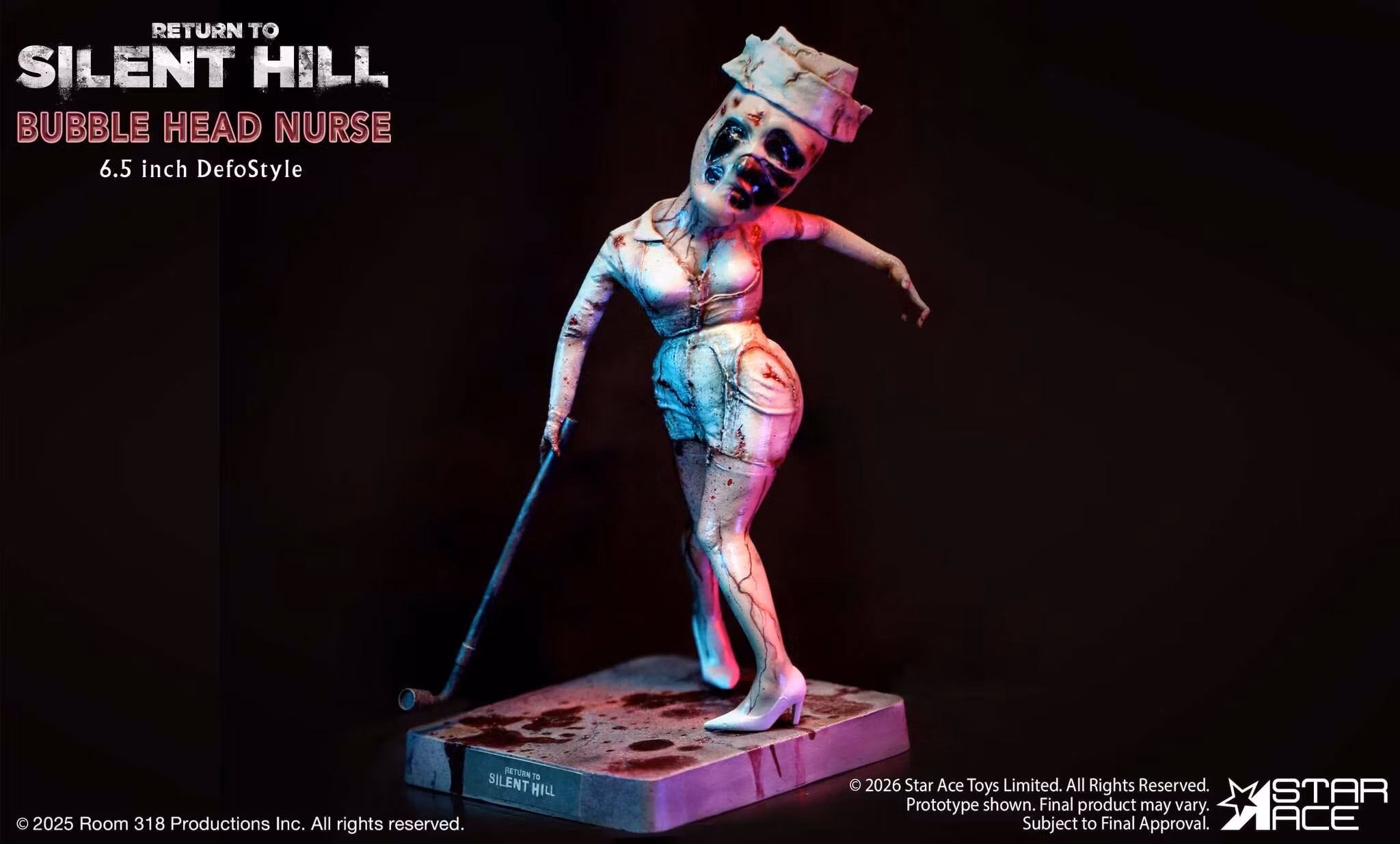 Return to Silent Hill DefoStyle Pyramid Head and Bubble Head Nurse Figure Set