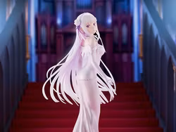 RE:Zero Starting Life in Another World Emilia (Wedding Dress Ver.) 1/7 Scale Figure