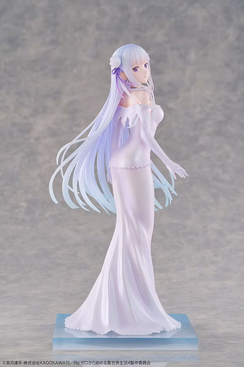 RE:Zero Starting Life in Another World Emilia (Wedding Dress Ver.) 1/7 Scale Figure