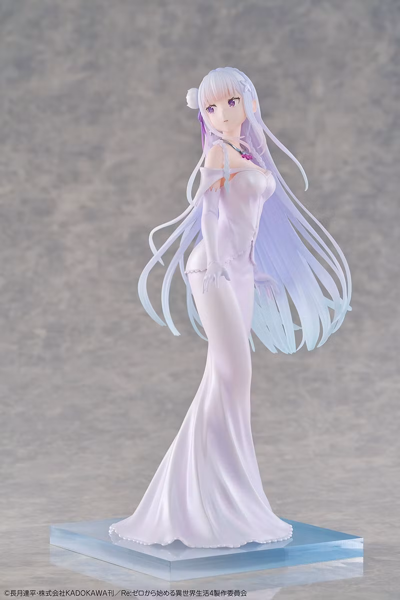 RE:Zero Starting Life in Another World Emilia (Wedding Dress Ver.) 1/7 Scale Figure