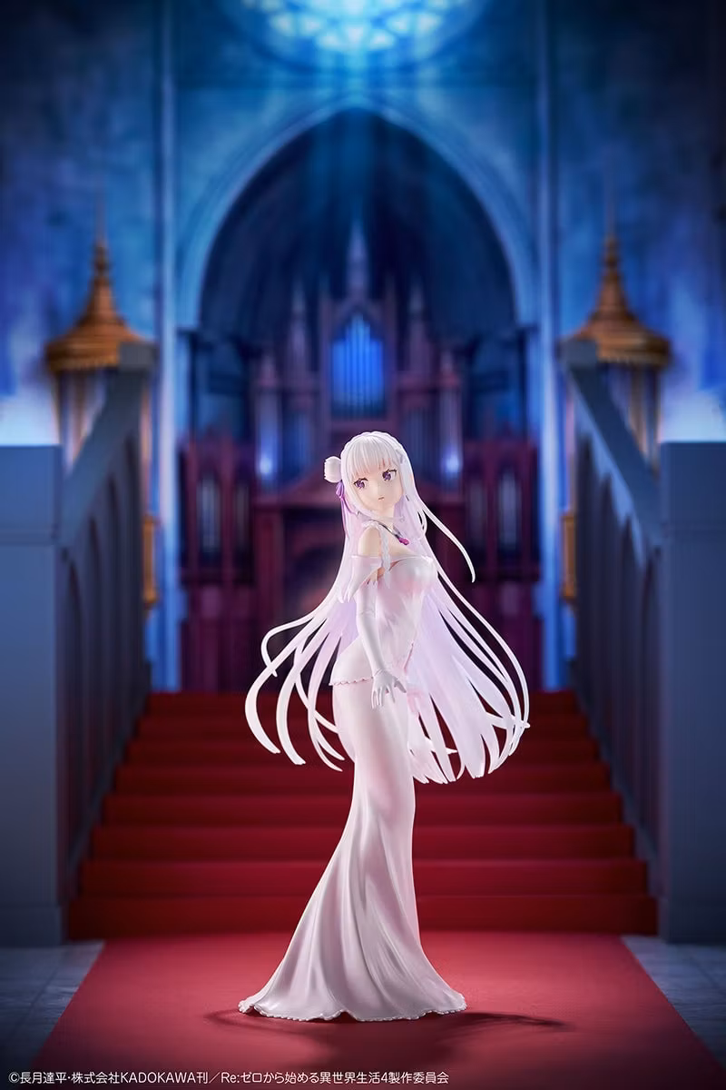 RE:Zero Starting Life in Another World Emilia (Wedding Dress Ver.) 1/7 Scale Figure