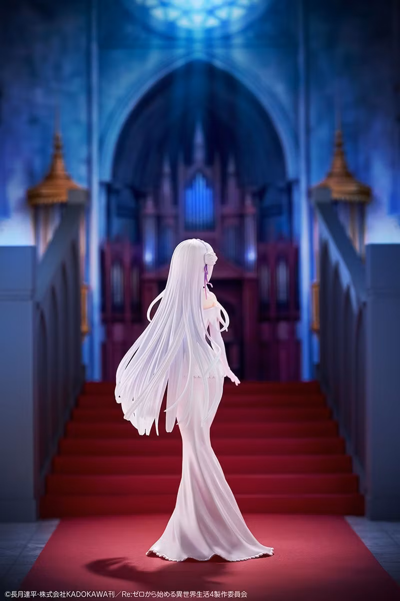 RE:Zero Starting Life in Another World Emilia (Wedding Dress Ver.) 1/7 Scale Figure