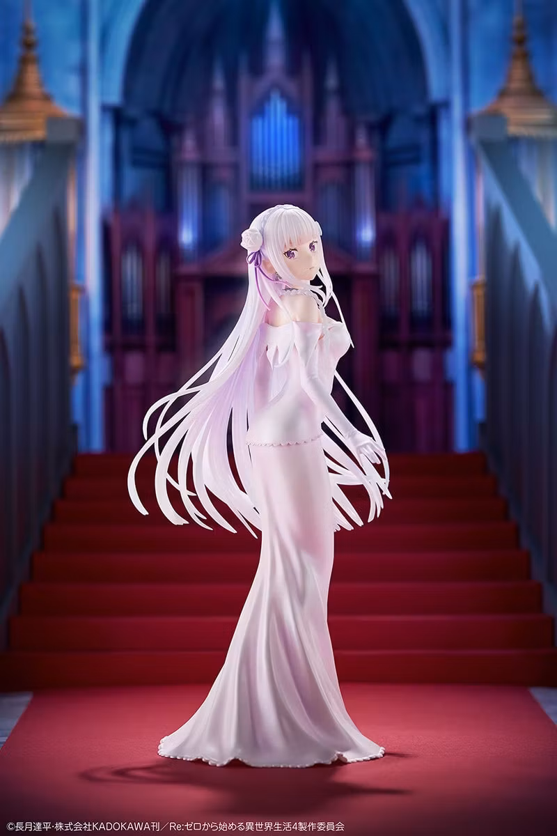 RE:Zero Starting Life in Another World Emilia (Wedding Dress Ver.) 1/7 Scale Figure