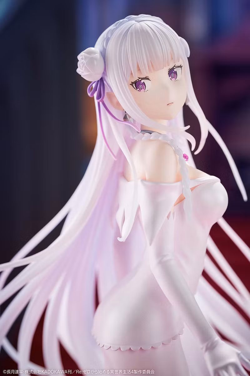 RE:Zero Starting Life in Another World Emilia (Wedding Dress Ver.) 1/7 Scale Figure