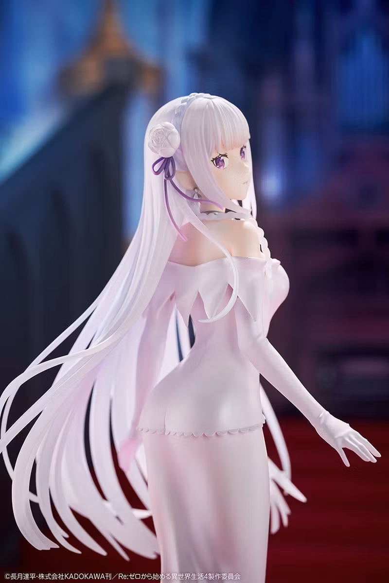 RE:Zero Starting Life in Another World Emilia (Wedding Dress Ver.) 1/7 Scale Figure