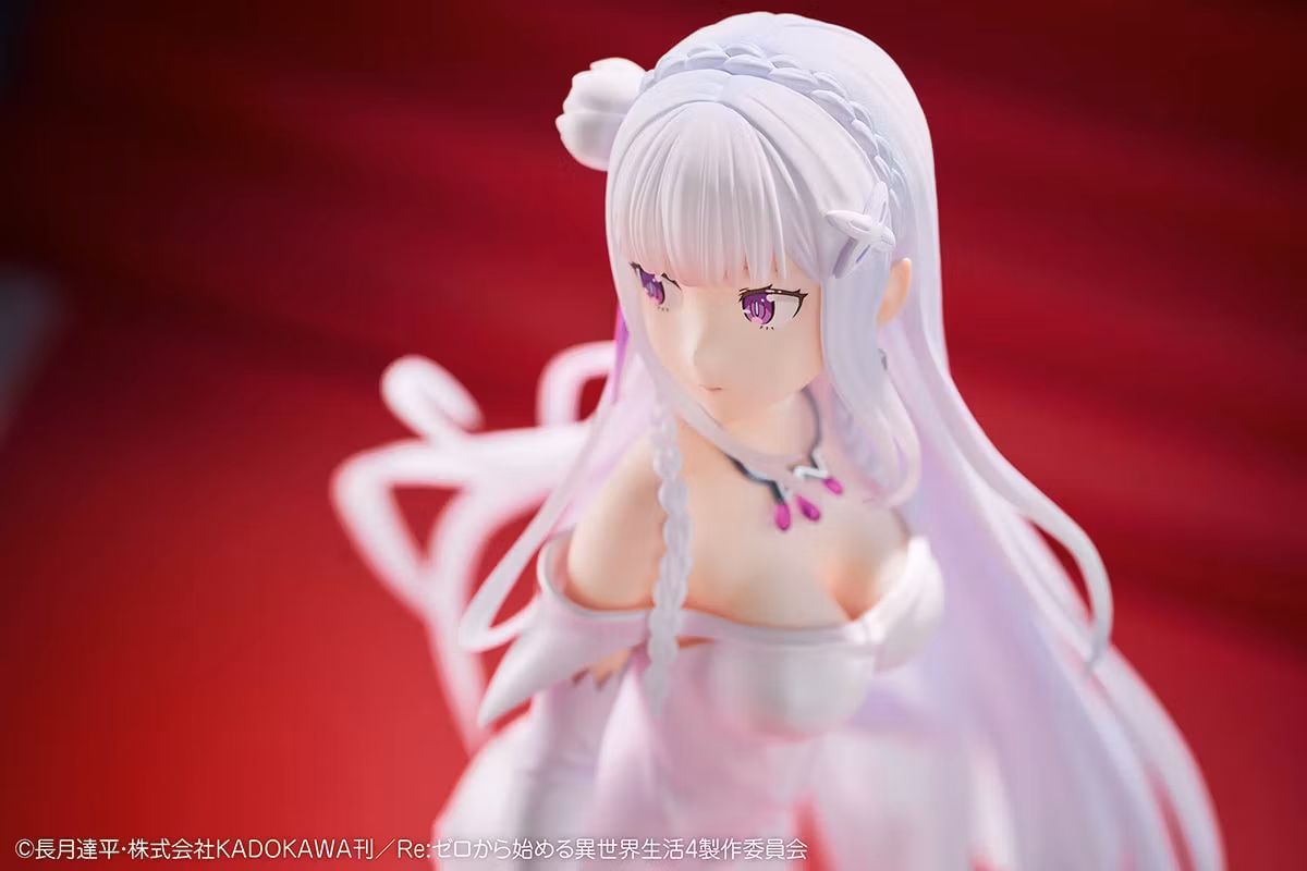 RE:Zero Starting Life in Another World Emilia (Wedding Dress Ver.) 1/7 Scale Figure
