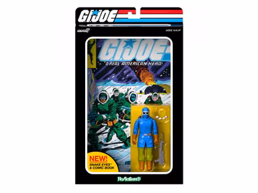 G.I. Joe ReAction+ Snake Eyes Limited Edition Action Figure & Comic Set