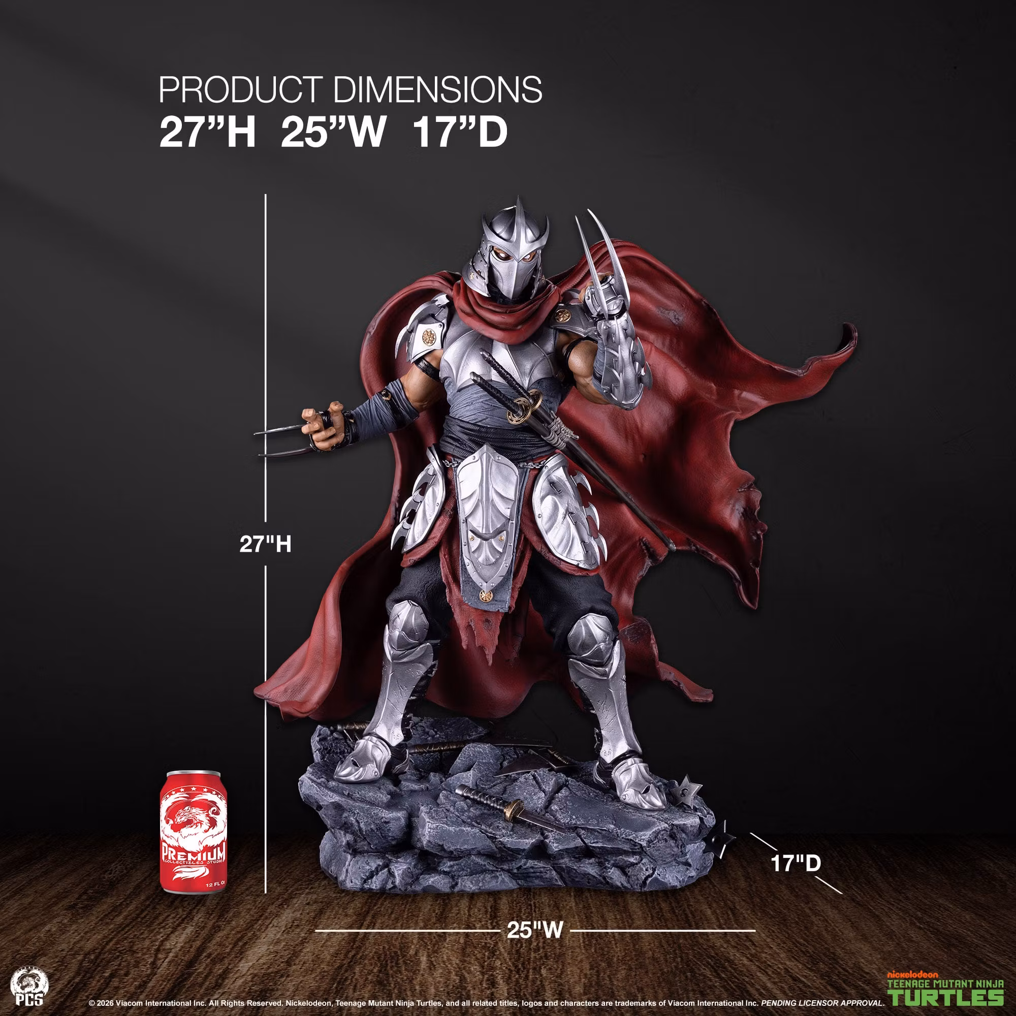 Teenage Mutant Ninja Turtles Legends Shredder (Comic Variant) 1/3 Scale Limited Edition Statue