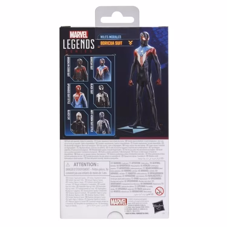 Marvel's Spider-Man 2 Marvel Legends Gamerverse Miles Morales (Boricua Suit) Action Figure