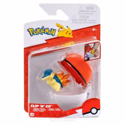 Pokémon Clip 'n' Go Action Figure Cyndaquil & Poké Ball