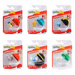 Pokémon Clip 'n' Go Minifigures Poké Balls Ver. 23 Assortment Set