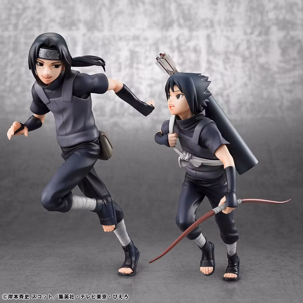 Naruto: Shippuden G.E.M. Series Itachi Uchiha & Sasuke