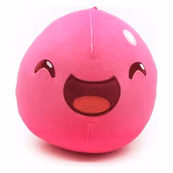 Slime Rancher Plush Keychain Pink Slime
