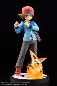 Pokemon ArtFX J Hilbert with Victini 1/8 Scale Figure