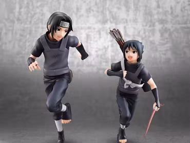Naruto: Shippuden G.E.M. Series Itachi & Sasuke Uchiha Set (Rerelease)
