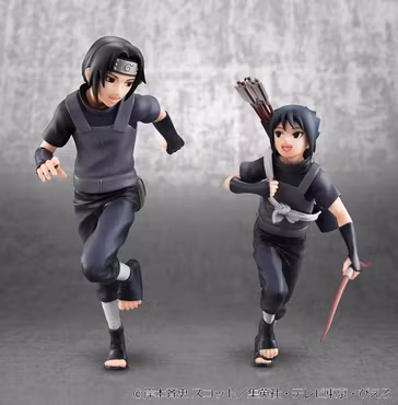 Naruto: Shippuden G.E.M. Series Itachi & Sasuke Uchiha Set (Rerelease)
