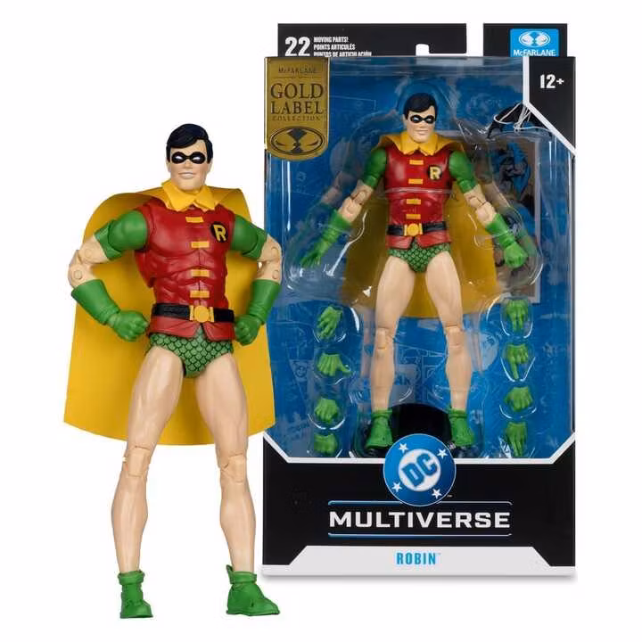 DC Multiverse Robin (Silver Age) (Gold Label) Action Figure