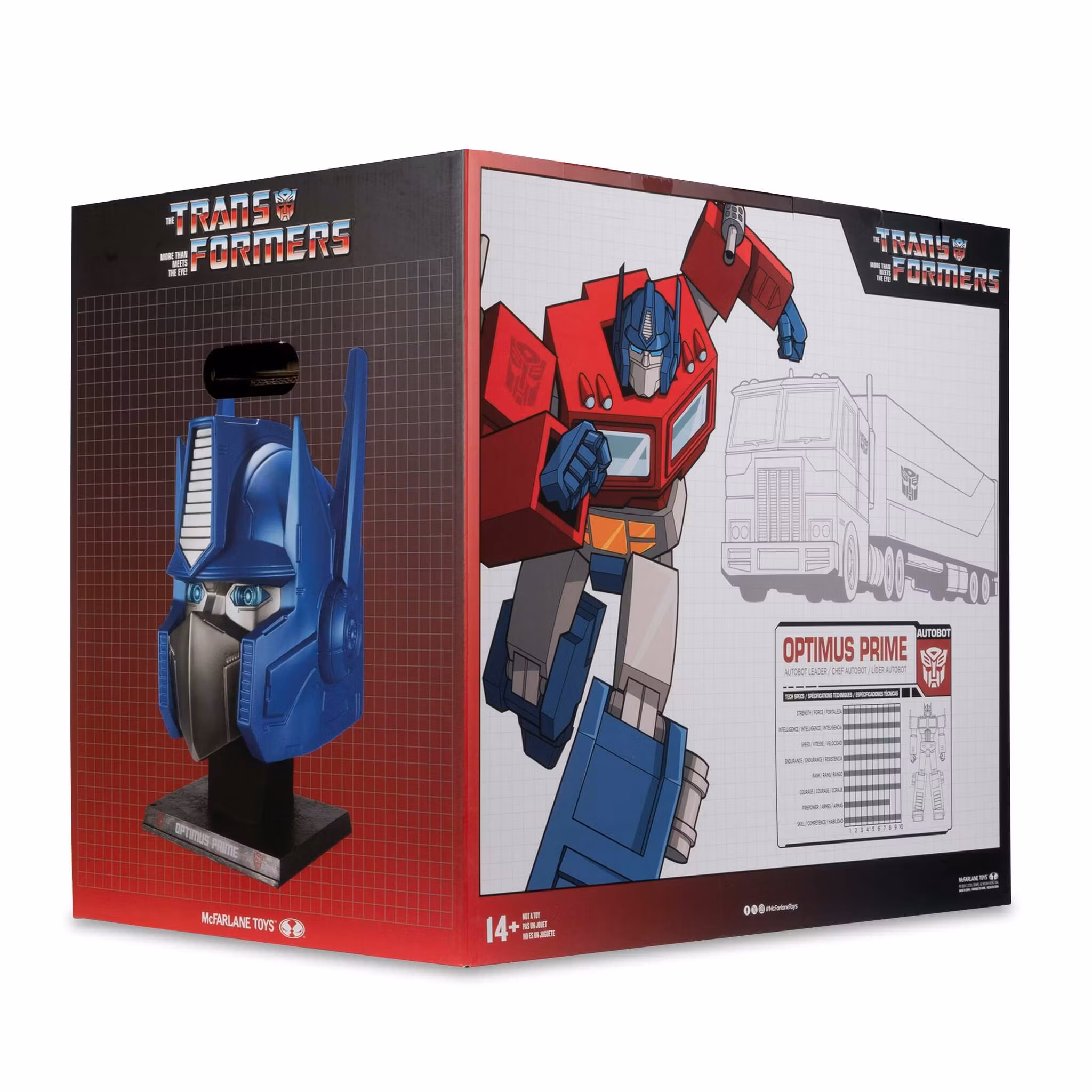 Transformers Optimus Prime Head Replica