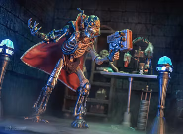 Skeleton Warriors Infinite Legions Dr. Cyborn Action Figure