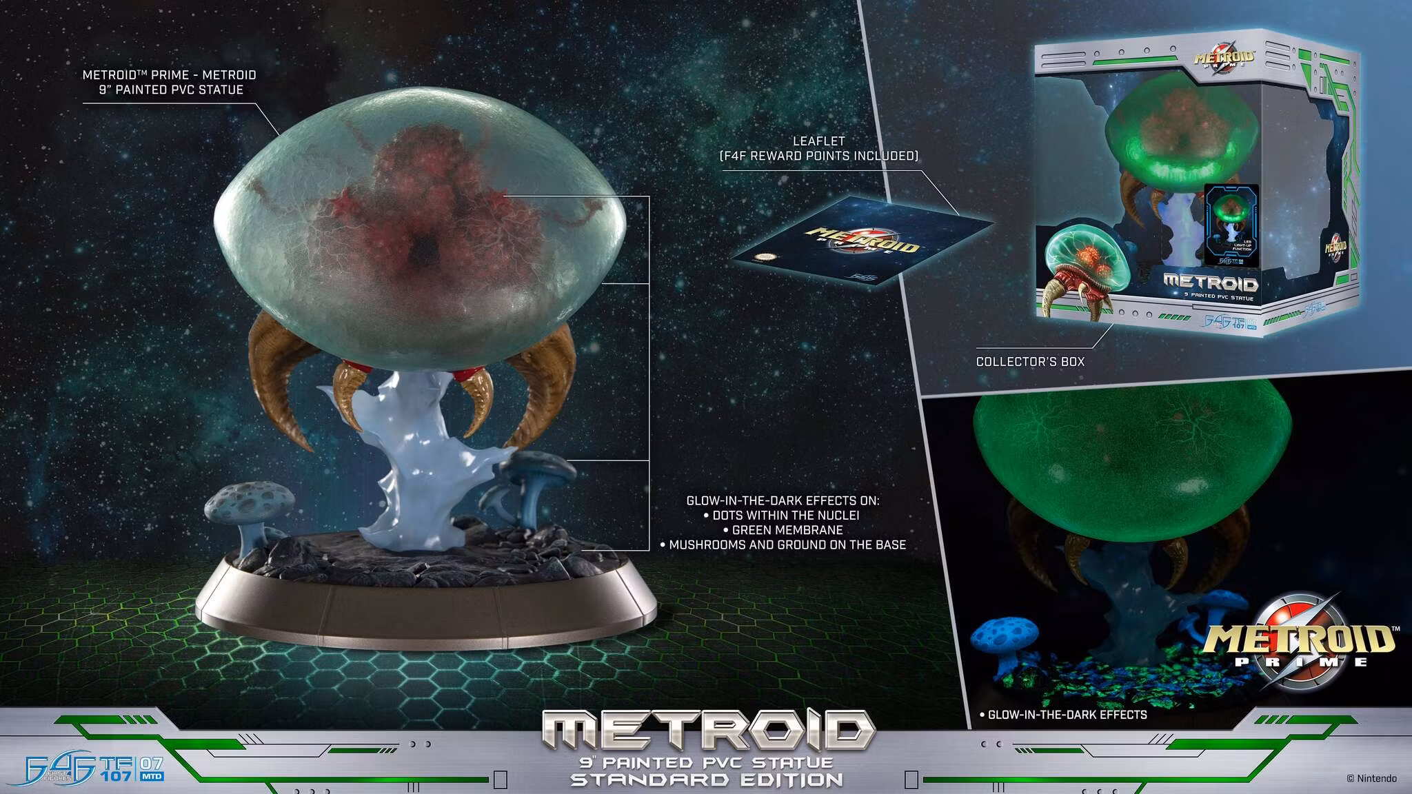 Metroid Prime Metroid Statue