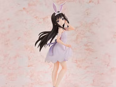 Puella Magi Madoka Magica The Movie: Rebellion B-Style Homura Akemi (Rabbit Ears Ver.) 1/4 Scale Figure (Rerelease)
