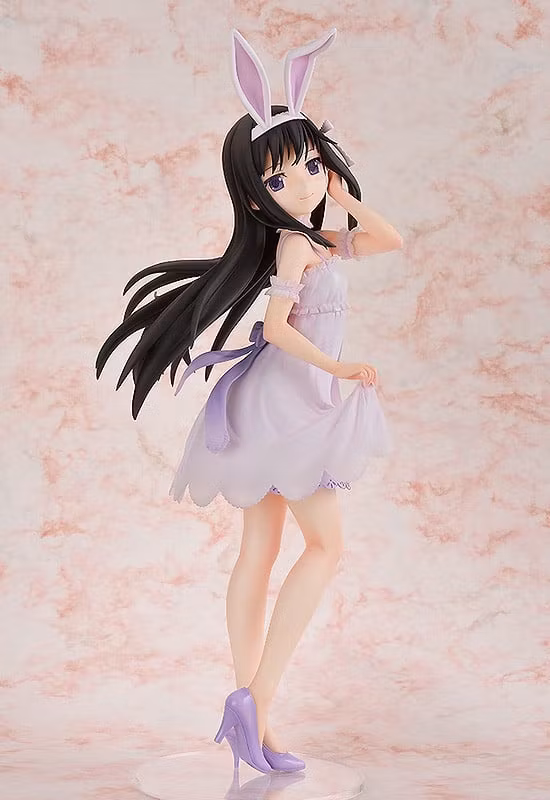 Puella Magi Madoka Magica The Movie: Rebellion B-Style Homura Akemi (Rabbit Ears Ver.) 1/4 Scale Figure (Rerelease)