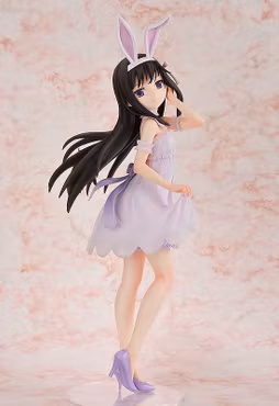 Puella Magi Madoka Magica The Movie: Rebellion B-Style Homura Akemi (Rabbit Ears Ver.) 1/4 Scale Figure (Rerelease)