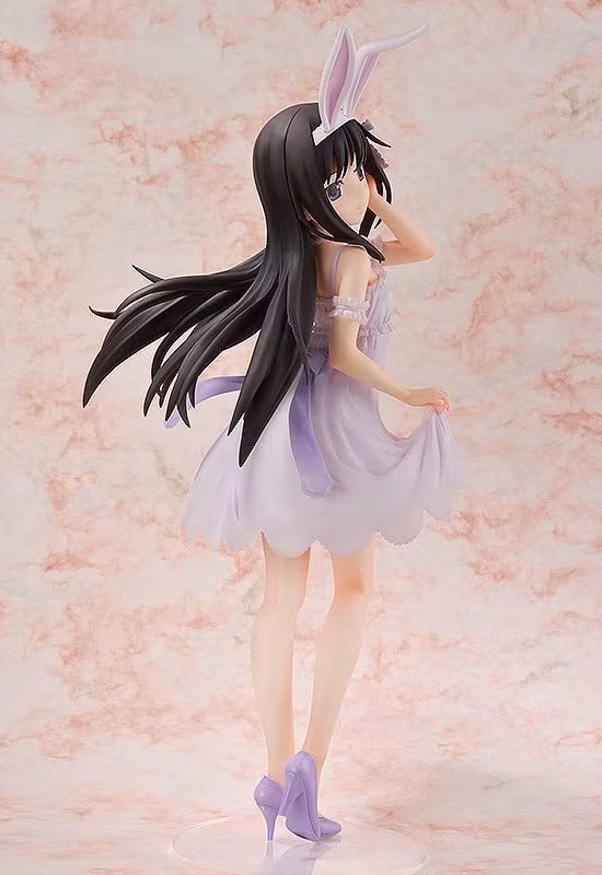 Puella Magi Madoka Magica The Movie: Rebellion B-Style Homura Akemi (Rabbit Ears Ver.) 1/4 Scale Figure (Rerelease)