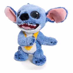 Disney Live Action Plush Figure Stitch with Lei Necklace