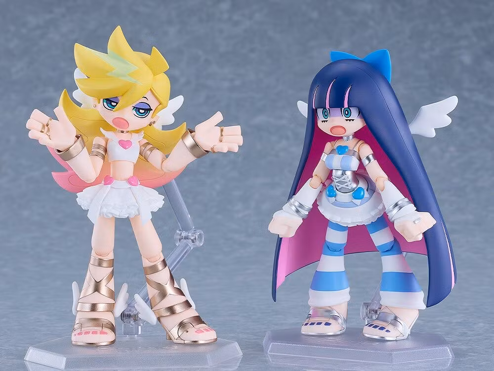 New Panty & Stocking with Garterbelt Figma Panty & Stocking (Angel Ver.) Action Figure Set