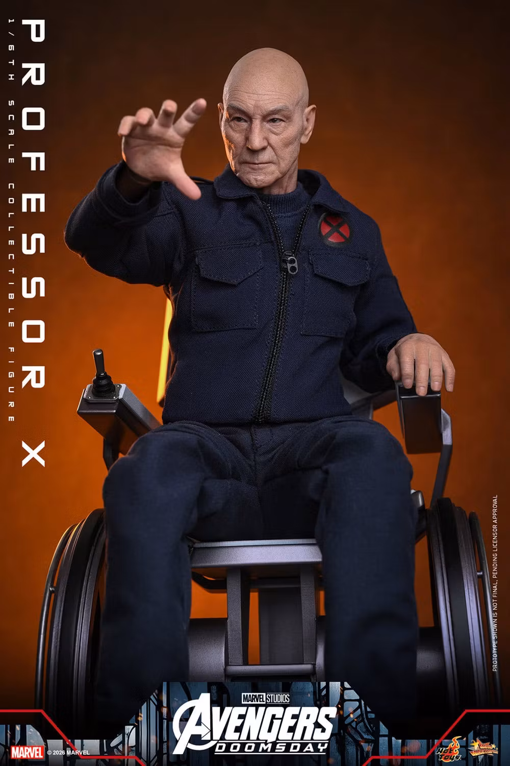 Avengers: Doomsday MMS917 Professor X 1/6th Scale Collectible Figure