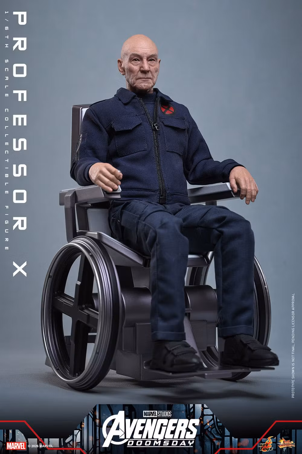 Avengers: Doomsday MMS917 Professor X 1/6th Scale Collectible Figure