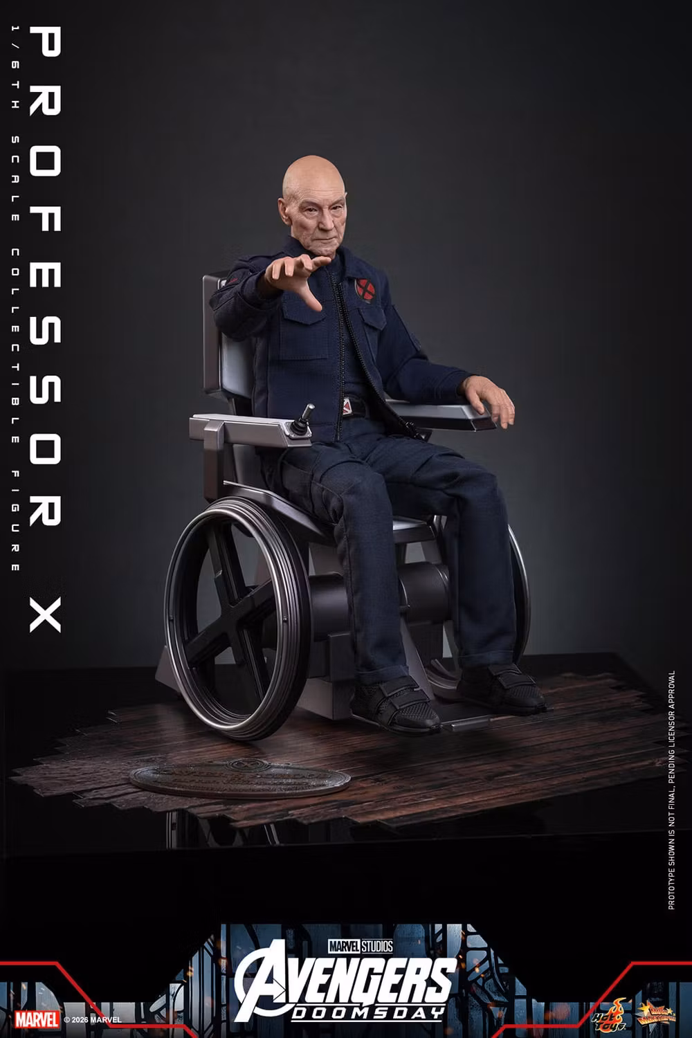 Avengers: Doomsday MMS917 Professor X 1/6th Scale Collectible Figure