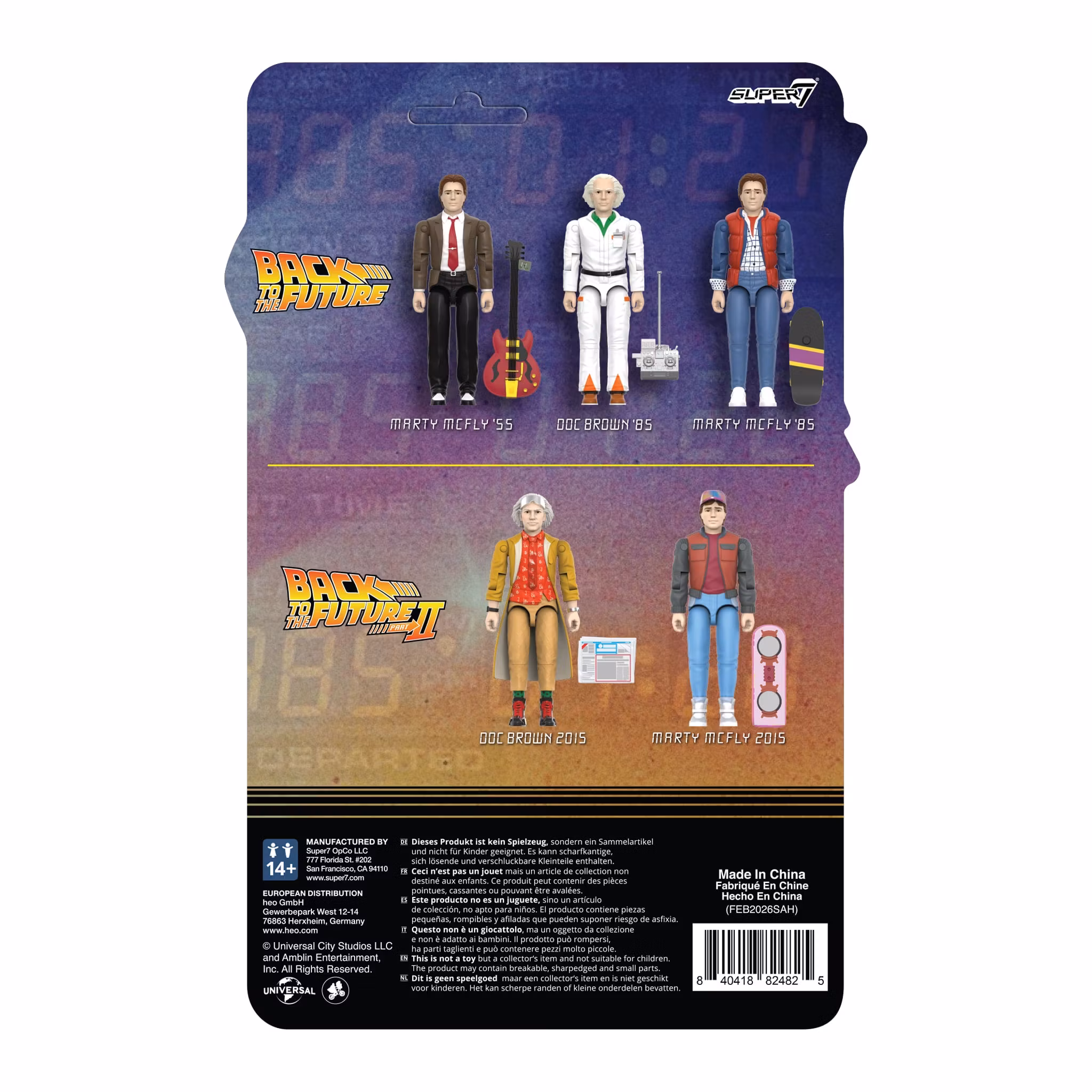 Back to the Future Part II ReAction+ Marty McFly (2015) Action Figure