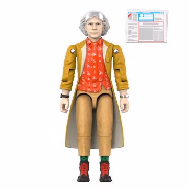 Back to the Future Part II ReAction+ Doc Brown (2015) Action Figure