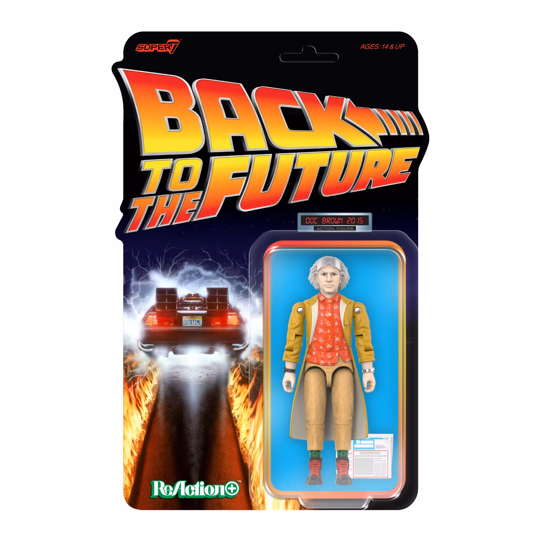 Back to the Future Part II ReAction+ Doc Brown (2015) Action Figure