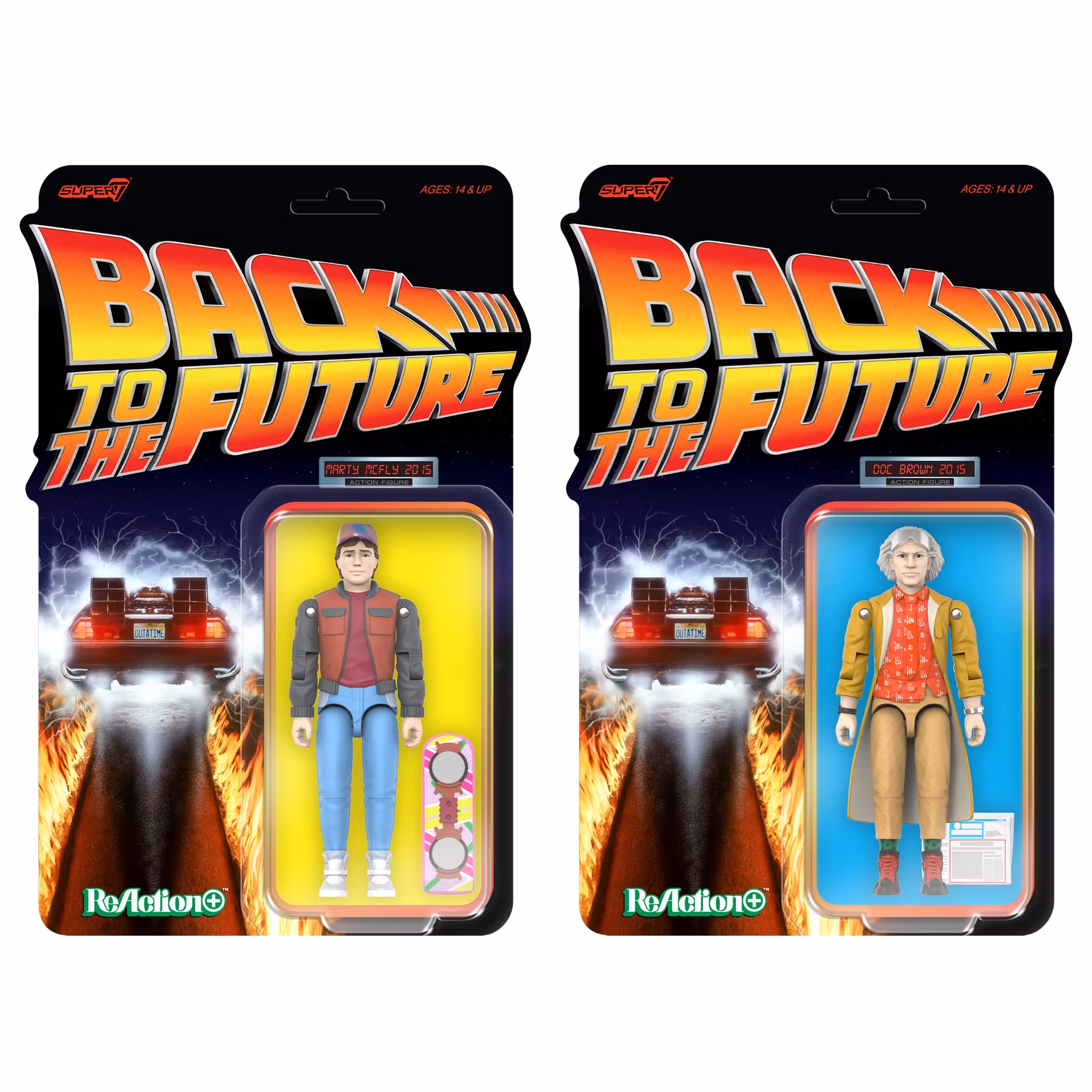 Back to the Future Part II ReAction+ Doc Brown (2015) Action Figure