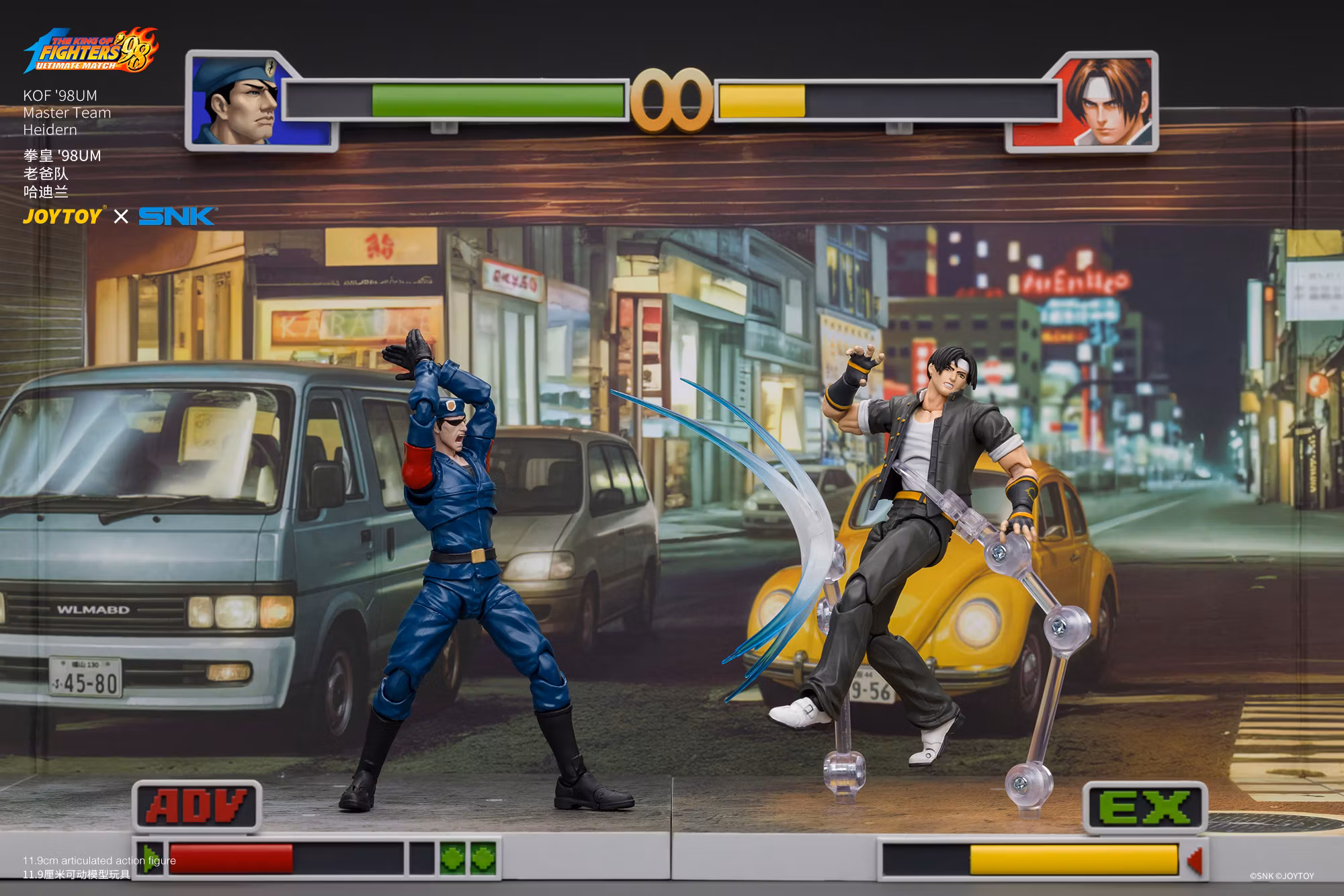 The King of Fighters '98: Ultimate Match Master Team Heidern 1/18 Scale Action Figure