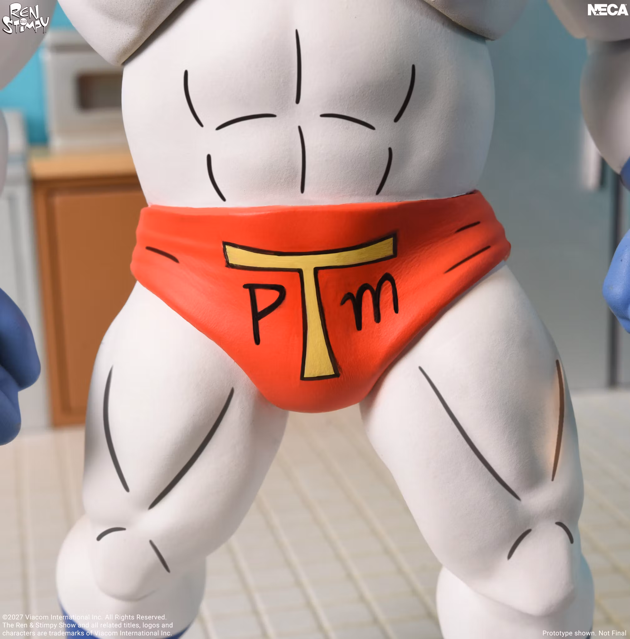 The Ren & Stimpy Show Ultimate Powdered Toast Man Action Figure