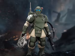 Warhammer 40,000 Astra Militarum Kasrkin 6 with Hot-shot Laspistol 1/18 Scale Action Figure