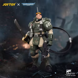 Warhammer 40,000 Astra Militarum Kasrkin 7 with Hot-shot Laspistol and Power Sword 1/18 Scale Action Figure