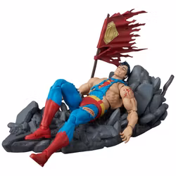 Death of Superman MAFEX No.324 Superman (Battle Damaged Ver.) Action Figure