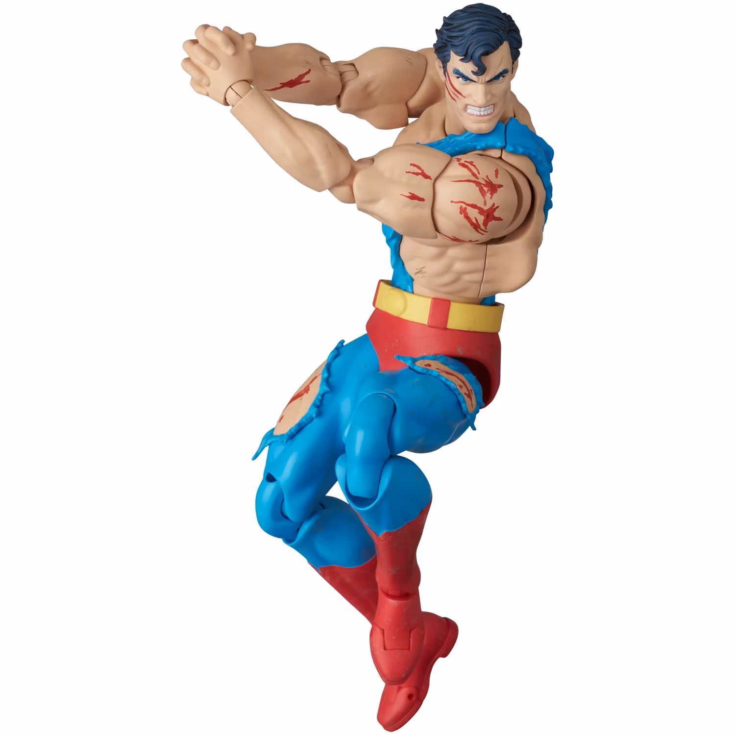 Death of Superman MAFEX No.324 Superman (Battle Damaged Ver.) Action Figure