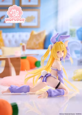 To Love-Ru Darkness MOFLOCK Golden Darkness (Fluffy Bunny Ver.) Figure