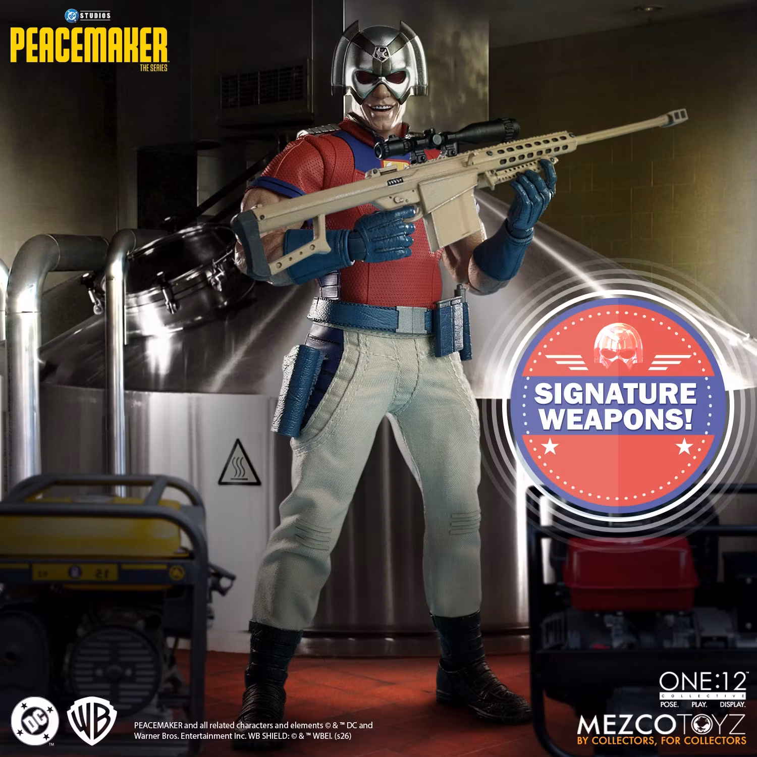Peacemaker One:12 Collective Peacemaker Action Figure