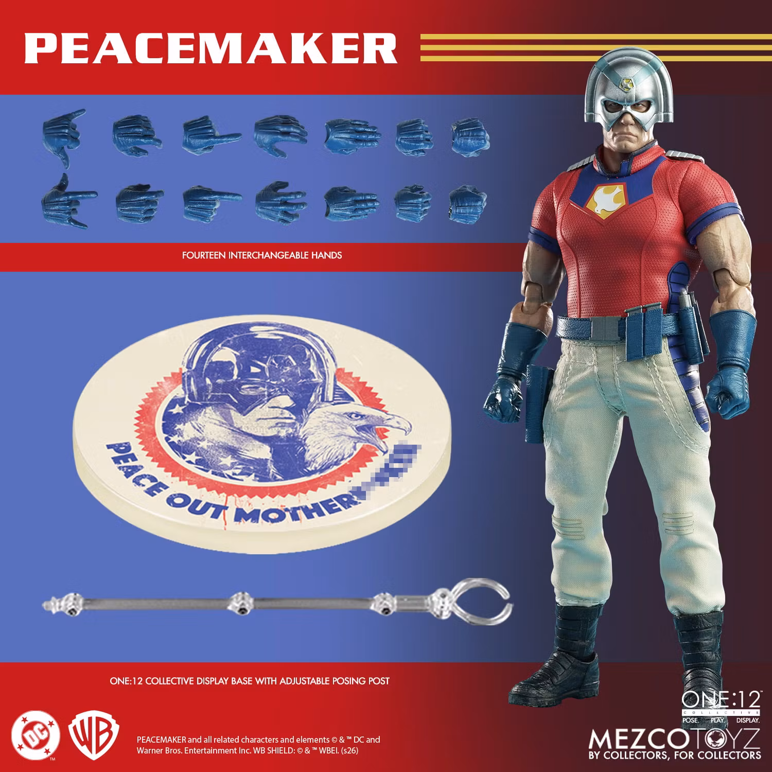 Peacemaker One:12 Collective Peacemaker Action Figure