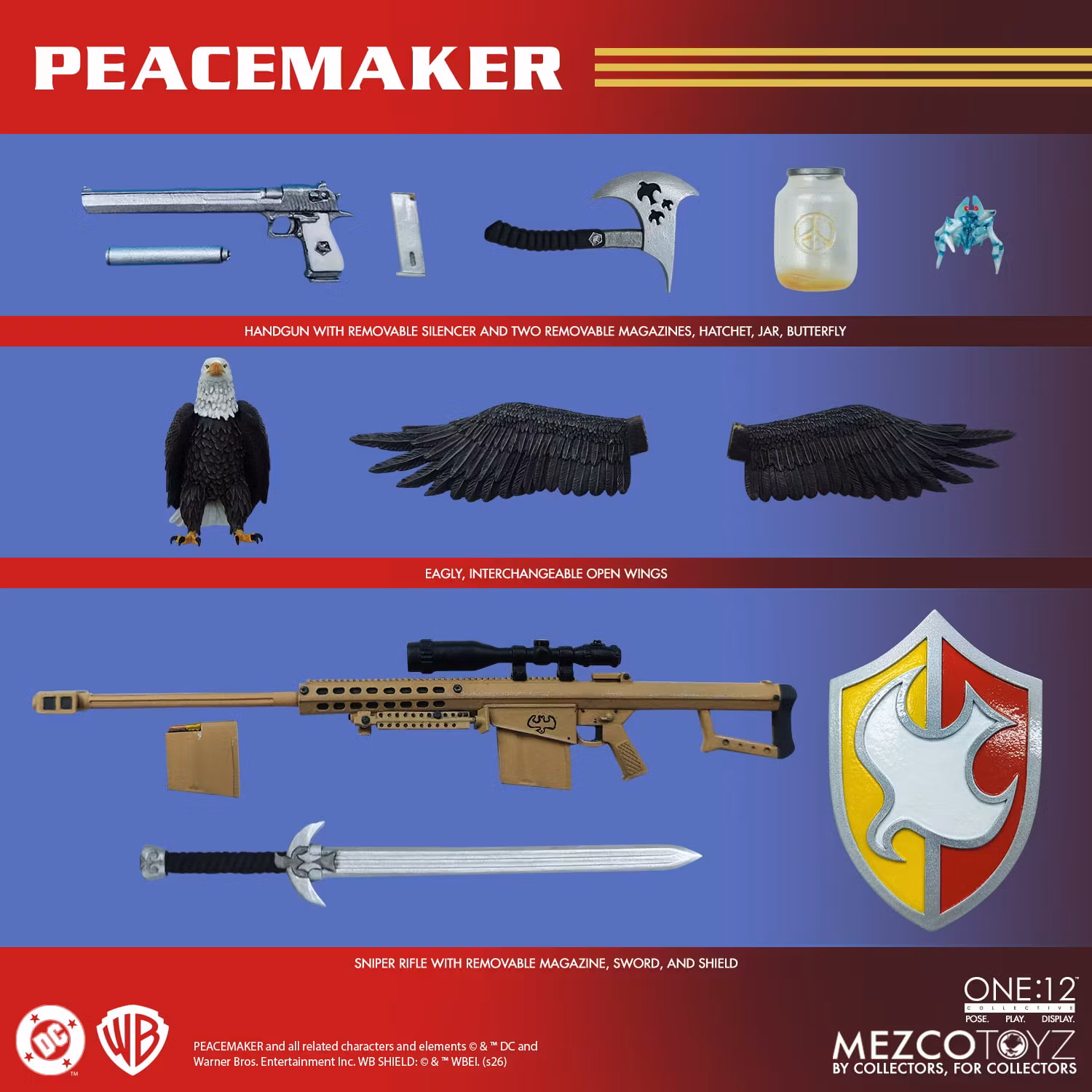 Peacemaker One:12 Collective Peacemaker Action Figure