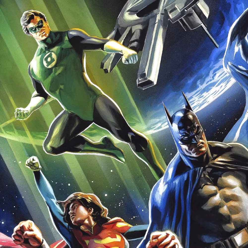 DC Comics Fine Art Print Justice League Unlimited