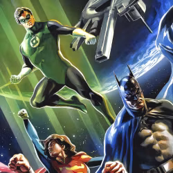 DC Comics Fine Art Print Justice League Unlimited